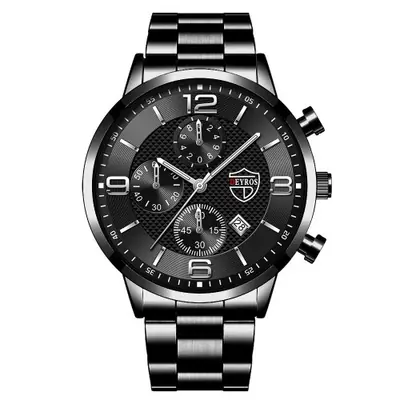 Image de Montre Homme Luxe Acier Inoxydable - Élégance & Précision