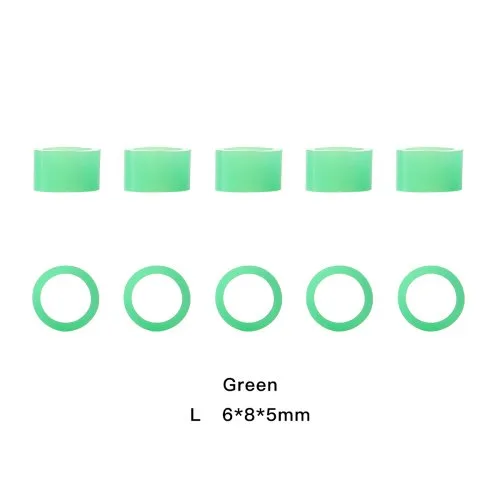 100 piezas grande verde