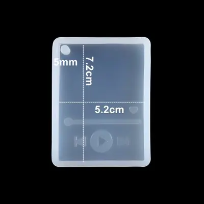 Image de Moule Silicone Joueur - Créer Vos Propres Pendentifs en Résine