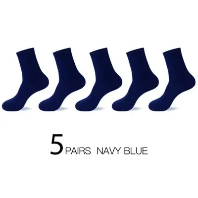 Image de Chaussettes Hommes Coton Haute Qualité - Noir & Blanc