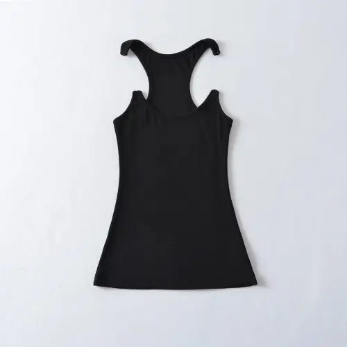Image de Débardeur Côtelé Femme - Sangle Invisible & Confort Max