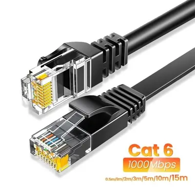 Image de Câble Ethernet Cat 6 165 Pieds - Haute Vitesse 10Gbps