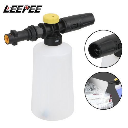 Imagen de Boquillas para Karcher K2 K3 K4 K5 K6 K7 Serie, lanza rociadora de 750ML, pistola de alta presión, arandelas de espuma, herramienta de lavado de coches, limpieza de motocicletas