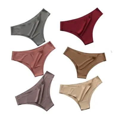 Image de 6 Culottes Soie Glacée - Sans Couture & Ultra Minces