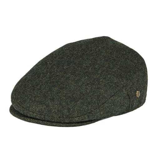 Imagen de VOBOOM, gorra irlandesa de Tweed de lana en espiga, boina para hombres y mujeres, sombrero de taxista, gorras de vendedor de periódicos, sombreros planos de hiedra de Golf, verde, azul marino y negro