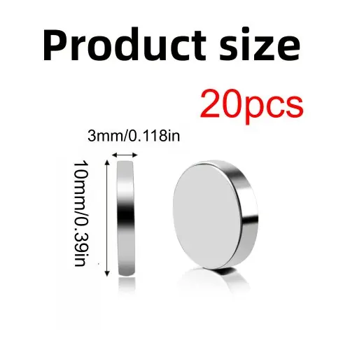 10x3mm-20 pièces