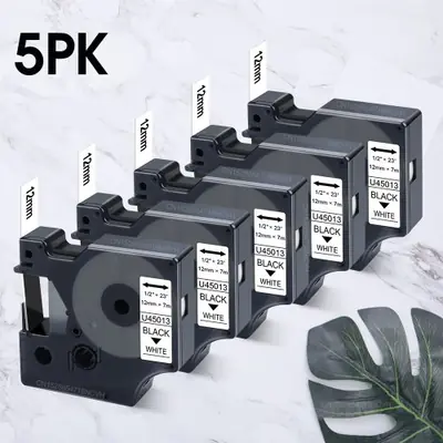 Image de Ruban d'impression Dymo 45013 - Compatible avec étiqueteuse LM160, LM280