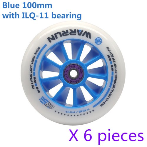 6 blauw 100mm ILQ11