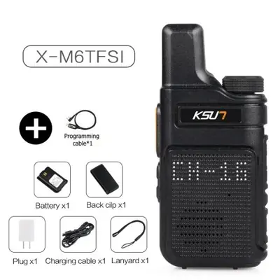 Image de Talkie-Walkie PMR446 Mini Portable - 2 Pièces
