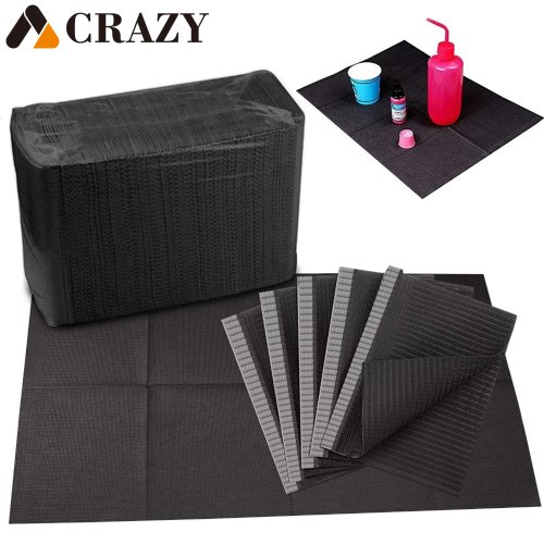 Imagen de Almohadillas Limpias Desechables para Tatuajes, Baberos, Cubiertas de Mesa y Servilletas Dentales - Accesorios Esenciales para Profesionales del Tatuaje y Cuidado Dental