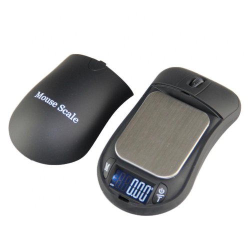 Afbeelding van Digitale Keukenweegschaal met LCD-scherm, 200g/0.01g Precisie, Creatieve Muisvorm, Ideaal voor Sieraden, Voedsel en Klein Gewicht