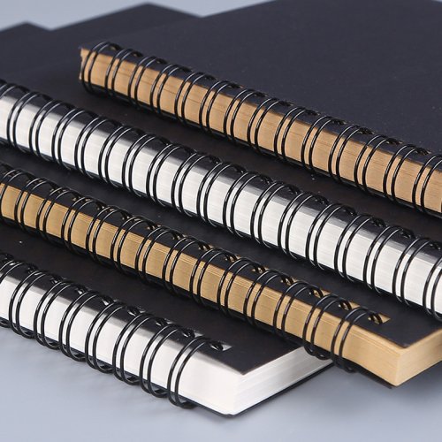 Imagen de Cuaderno Kraft Espiral: Ideal para Dibujo y Creatividad