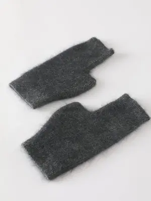 Image de Gants Sans Doigts Hiver Femme - Chauds & Élégants