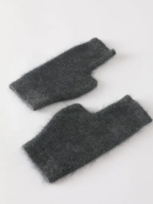 Image de Gants Sans Doigts Hiver Femme - Chauds & Élégants