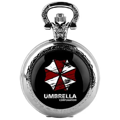 Image de Montre de Poche Vintage Resident Evil - Collier Pendentif