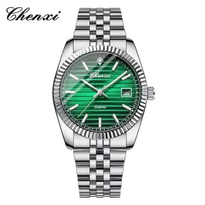 Image de Montre Homme Quartz Lumineuse - Élégante & Étanche