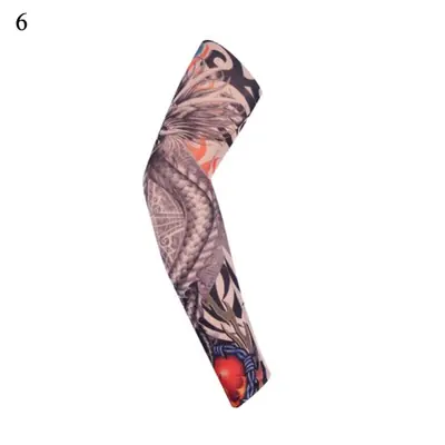 Image de Manchon de Bras UV Protection - Style Tatouage