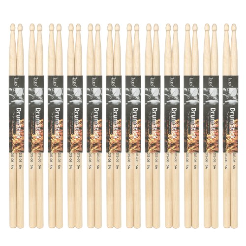 Afbeelding van Professionele Esdoorn Drumsticks voor Drums en Percussie – Hoge Kwaliteit Oefenhamers met Optimale Balans en Duurzaamheid