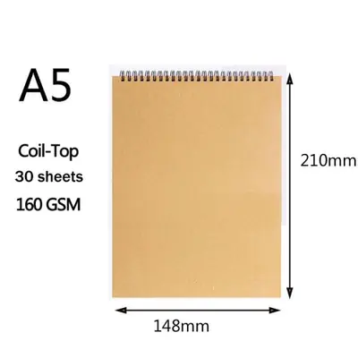 Image de Carnet de Croquis Kraft 160g - Dessin & Création