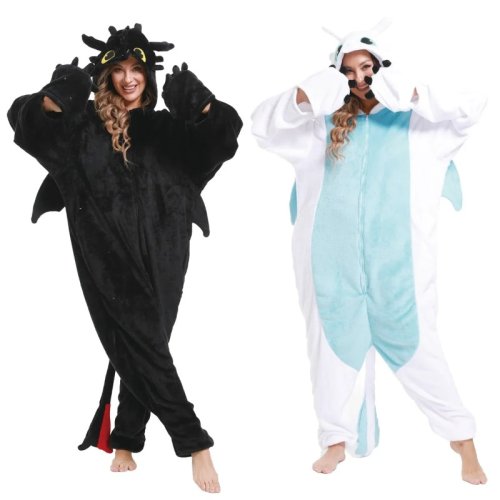 Bild von Krokmou Kigurumi Onesie – Tierkostüm für Erwachsene