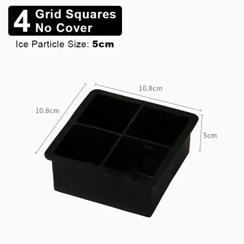 Image de Moules à Glaçons Sphériques en Silicone - 4, 6, 8, 15 Cavités