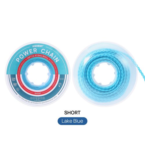 Kort meerblauw blauw