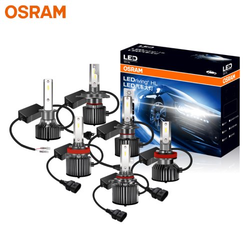 Afbeelding van OSRAM LED Driving YLZ HL H7, H4, H1, H8, H11, H16, HB3, HB4, HIR2, 9012 - 12V 6000K Super Heldere Witte Autolampen - 2 Stuks