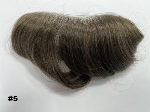 Image de Unité de Remplacement de Cheveux Homme - Style V Droit Naturel