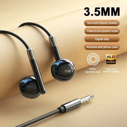 Image de Écouteurs Filaires USB-C HIFI Stéréo pour Smartphone