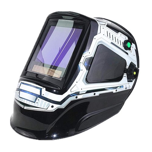 Immagine di Maschera per saldatura professionale con oscuramento automatico 3 Visualizza Ture Color 100x93mm DIN...