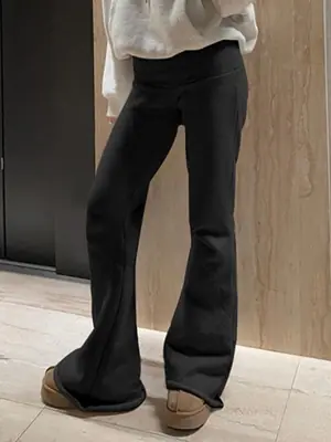 Image de Pantalon Évasé Y2K Taille Basse - Style Streetwear