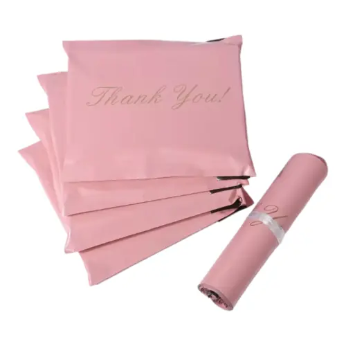 Image de Sacs de Courrier Roses - 20 Pièces Auto-Adhésifs