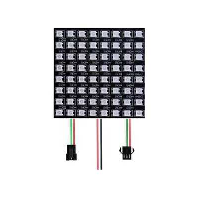 Image de Panneau LED WS2812B 8x8 à 8x32 - Écran Matriciel Flexible RGB