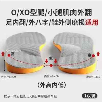 Image de Semelles Orthopédiques Anti-Fatigue pour Pieds Plats