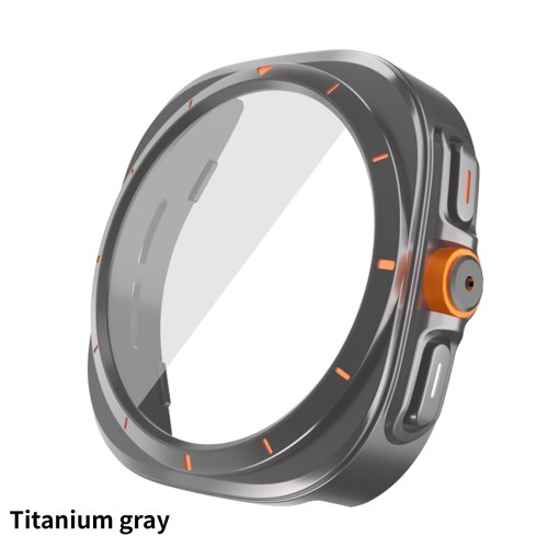 Immagine di Custodia Protettiva e Vetro Proteggi Schermo per Samsung Galaxy Watch 7 44mm e 40mm - Accessori di Alta Qualità per Orologi Smart