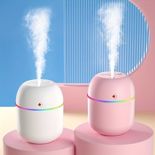 Afbeelding van Natuurlijke Aromatherapie Diffuser met USB Luchtbevochtiger – 260ml voor Slaapkamer, Kantoor en Auto