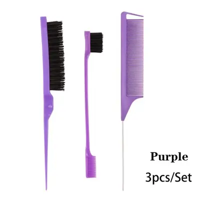 Image de Kit de Coiffure 3 en 1 - Peigne, Brosse & Brose à Bord