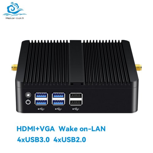 Image de Mini PC Industriel Silencieux avec Processeur Intel Core i3/i5/i7