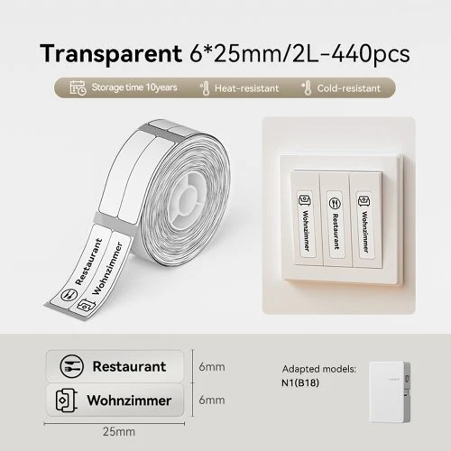 Klar 6x25mm