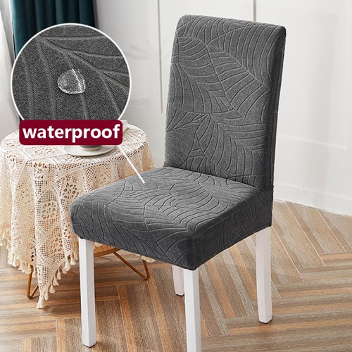 Image de Housse de Chaise Jacquard Imperméable & Extensible