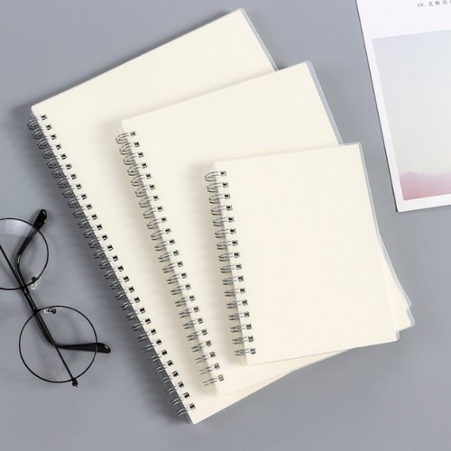 Premium A5 A6 B5 Spiral Notebook with Lined, Dotted, Blank, and Grid Paper – Versatile Coil-Bound Journal for School, Work, Sketching, and Daily Planning