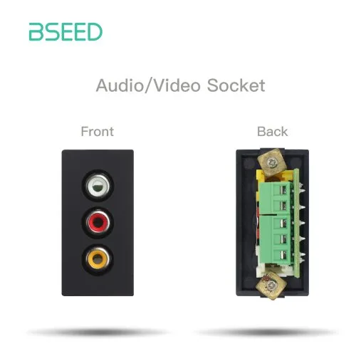 Audio video zwart