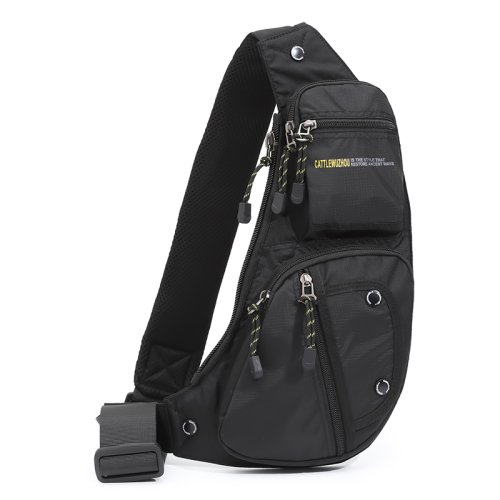 Bild von Luxus Designer Männer Taille Packs Umhängetasche Militär Qualität Mann Schulter Taschen Brust Tasche Leichte Männer Taschen Tasche Handtasche Sac