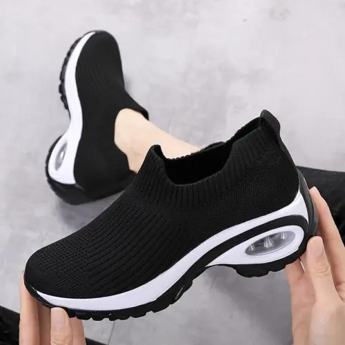 Image de Baskets Femmes Plateforme Respirantes Été 2024