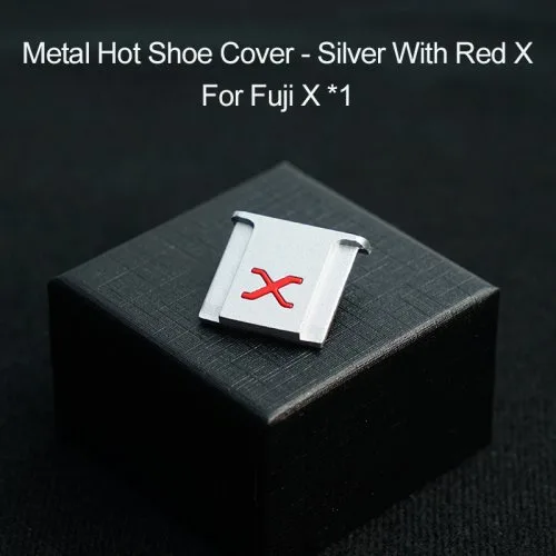 Silver with Red X