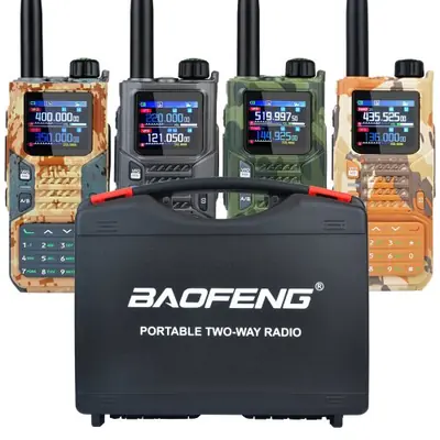 Image de Baofeng RD-55 Pro - Talkie-Walkie Multi-Bande 10W avec GPS et NOAA