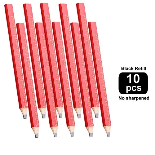 10 czarny bez temperówki