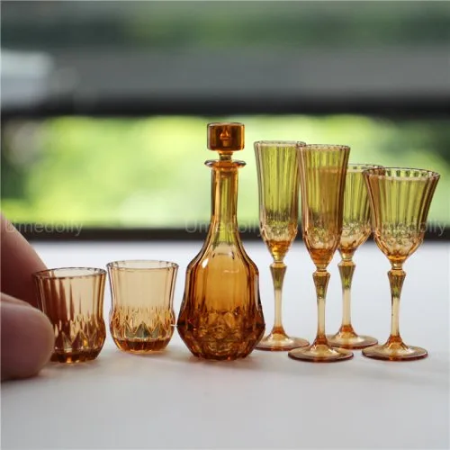 Fles en glas C