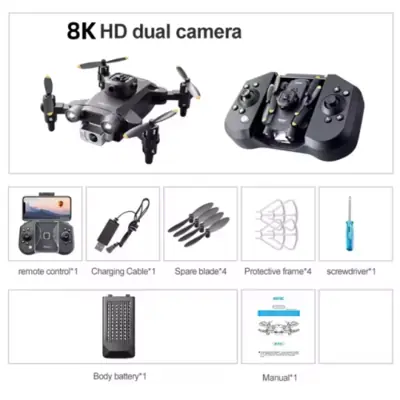 Image de Drone FPV 4K avec Caméra HD et Évitement d'Obstacles