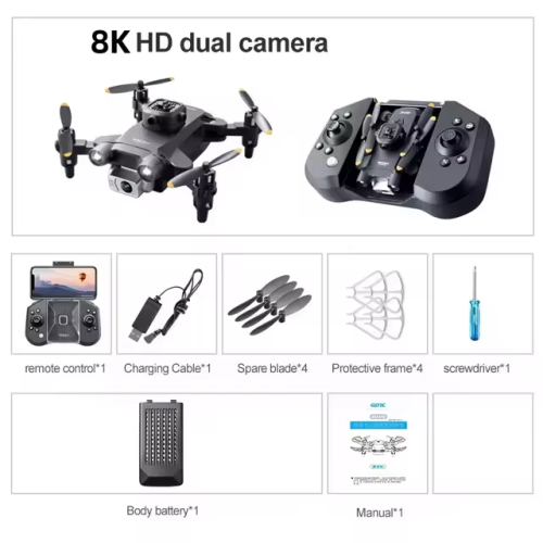 Zwarte drone 1Batterij